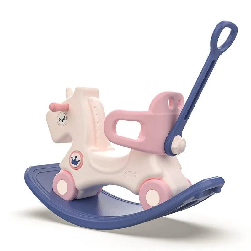 Sou entènèt jwèt Unicorn Rocking Horse