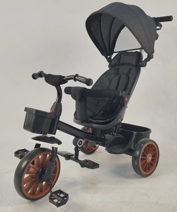 Timoun Pedal Bisiklèt Ak Do-Kay Parasol