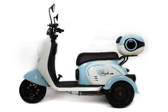 Tricycle elektrik pou granmoun